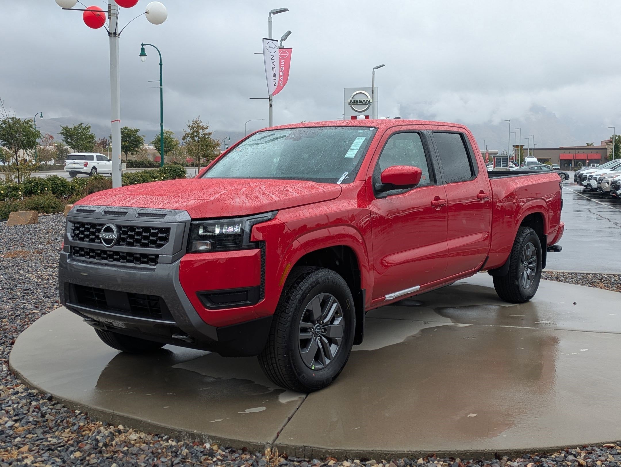 New 2026 Red Alert Nissan Crew Cab SV Long Bed image 8