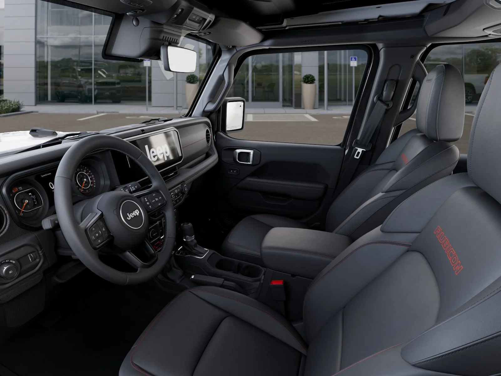 New 2026 Granite Crystal Metallic Clear-Coat Exterior Paint Jeep Rubicon X image 48