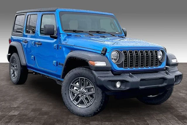 New 2026 Hydro Blue Pearl-Coat Exterior Paint Jeep Sport image 2
