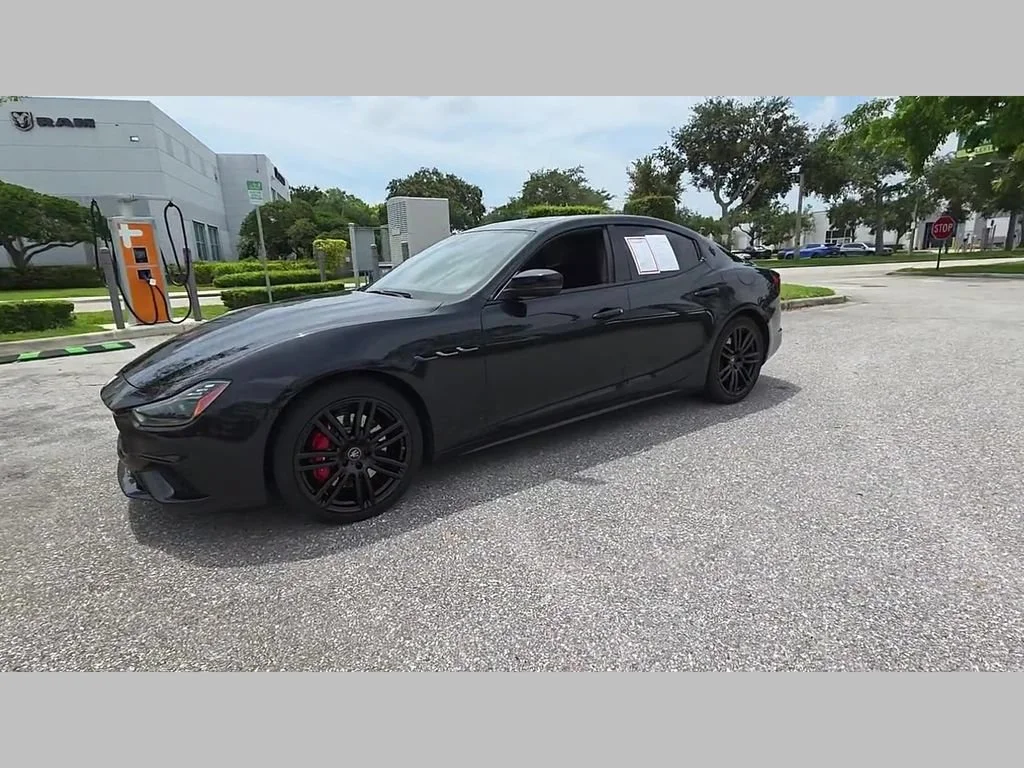 Used 2023 Nero Noctis Black Maserati Modena image 51