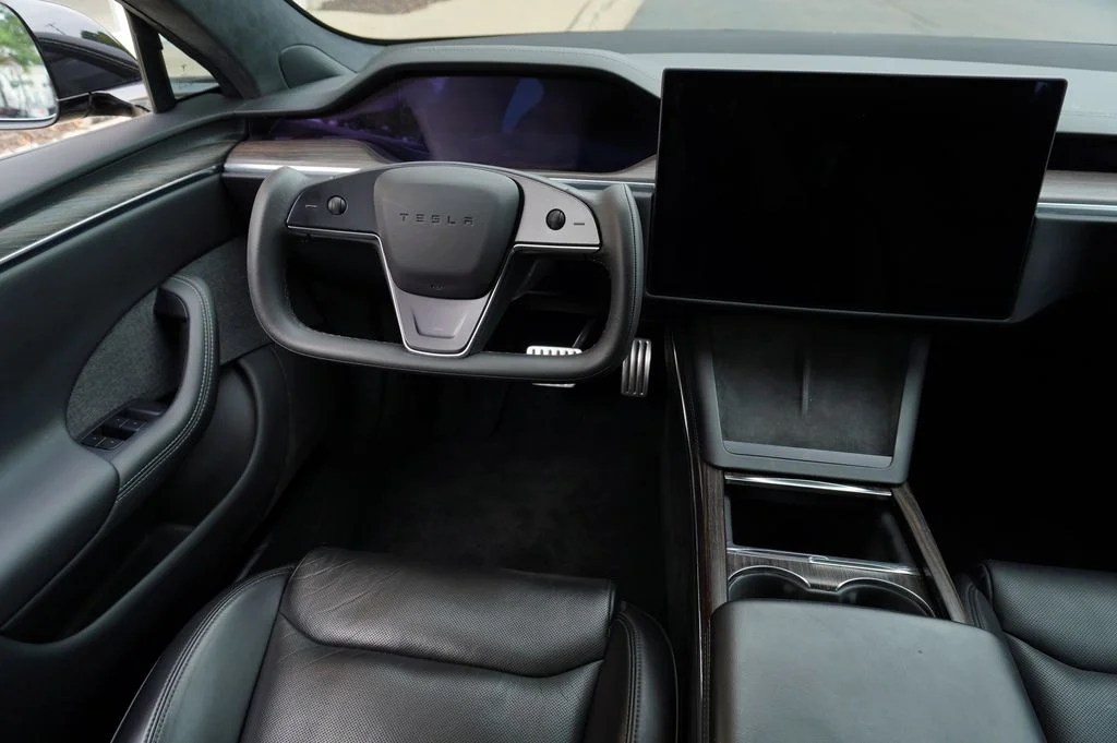 Used 2022 Black Tesla Base image 12