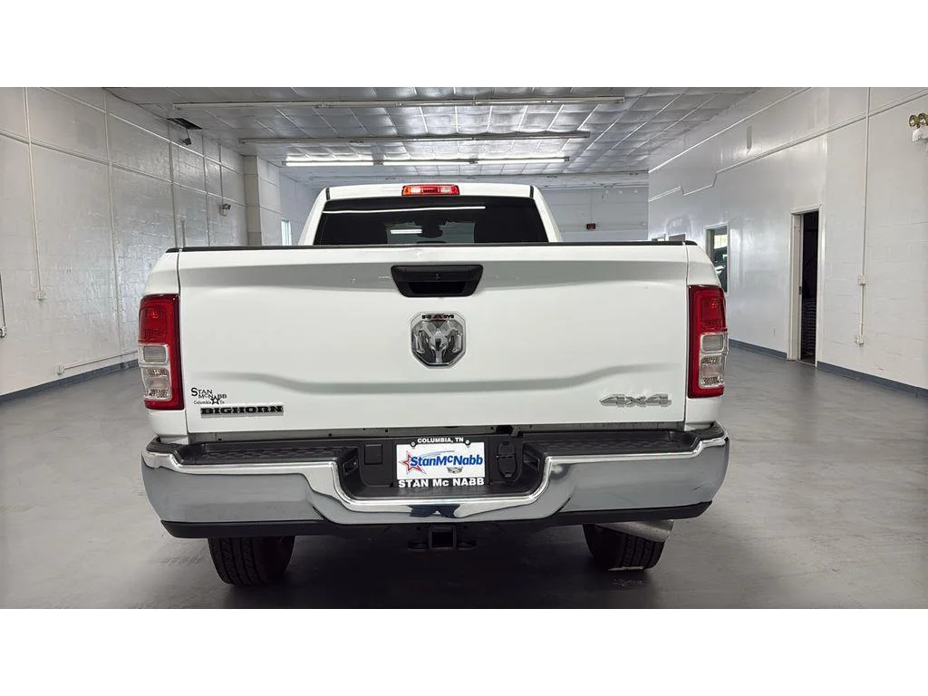 Used 2024 Bright White Clearcoat Ram Big Horn Crew Cab SRW 4x4 6.7L 1 Owner image 11