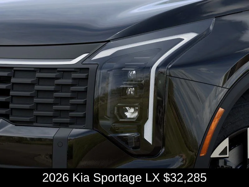 New 2026 Ebony Black Kia LX image 10