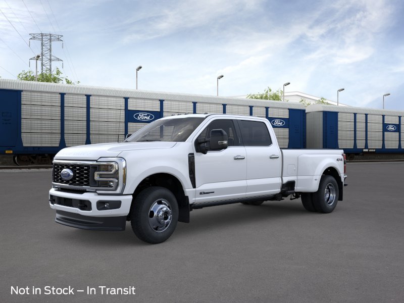 New 2026 Star White Metallic Tri-Coat Ford F-350® Platinum® image 1