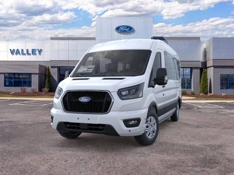 New 2026 Oxford White Ford Passenger Van XLT image 36