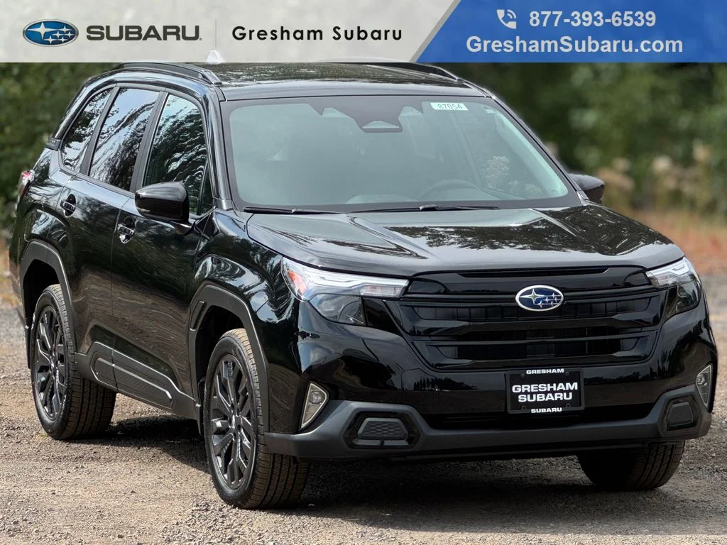New 2026 CRYSTAL BLACK SILICA Subaru Sport Onyx Edition image 53