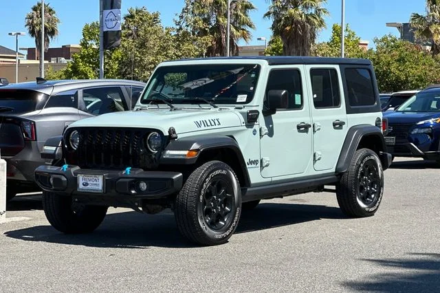 Used 2023 Gray Jeep Willys 4xe image 8