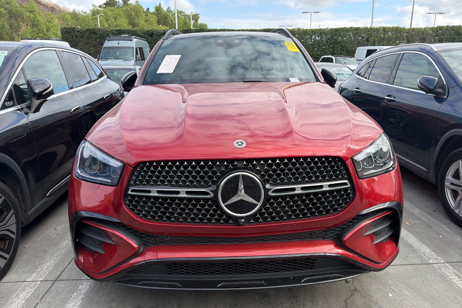Certified Used 2024 Red Mercedes-Benz GLE 450e image 3