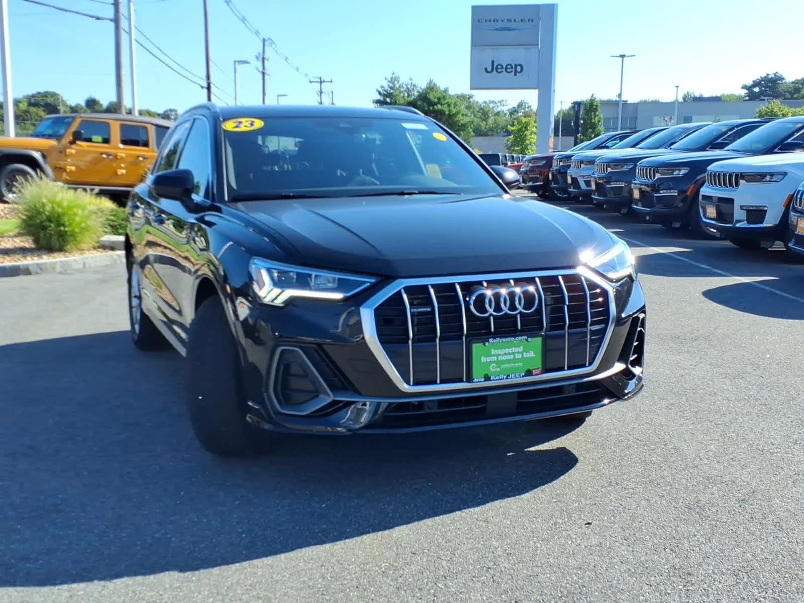 Used 2023 Mythos Black Metallic Audi S line Premium image 4