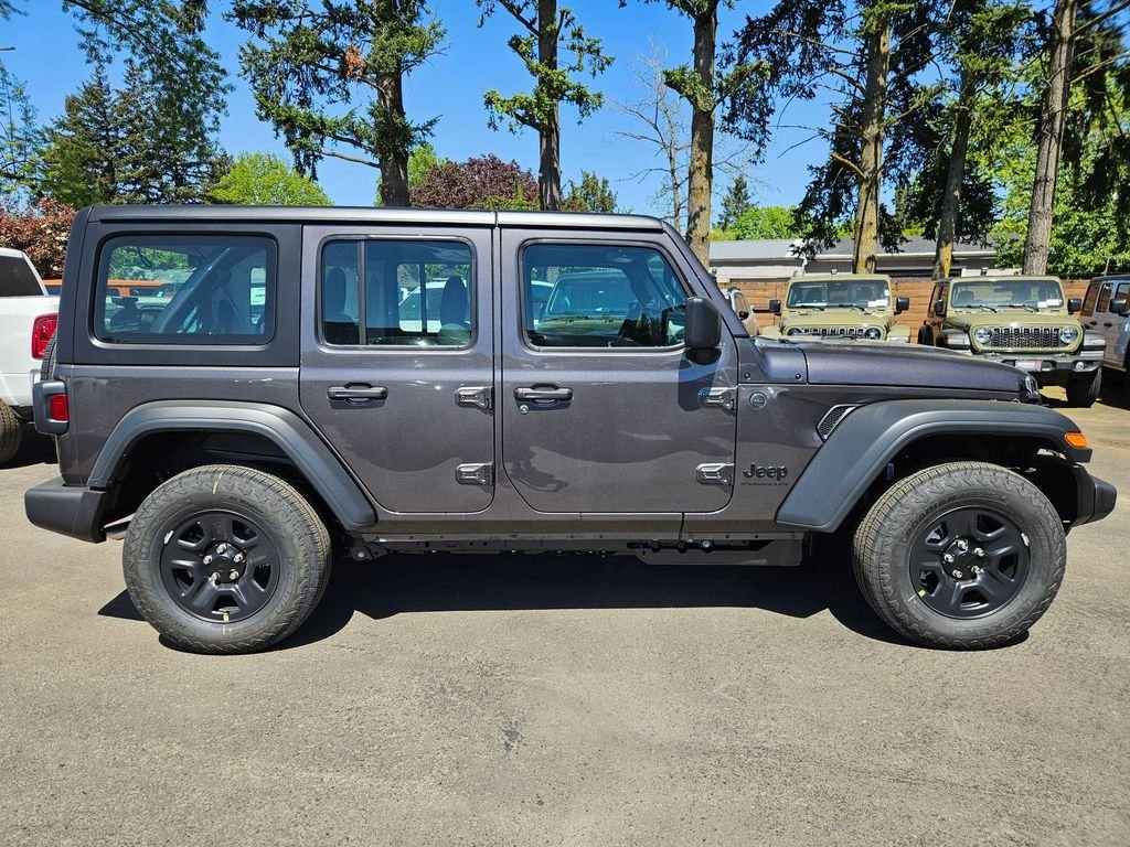New 2026 Granite Crystal Metallic Clear-Coat Exterior Paint Jeep Sport image 8