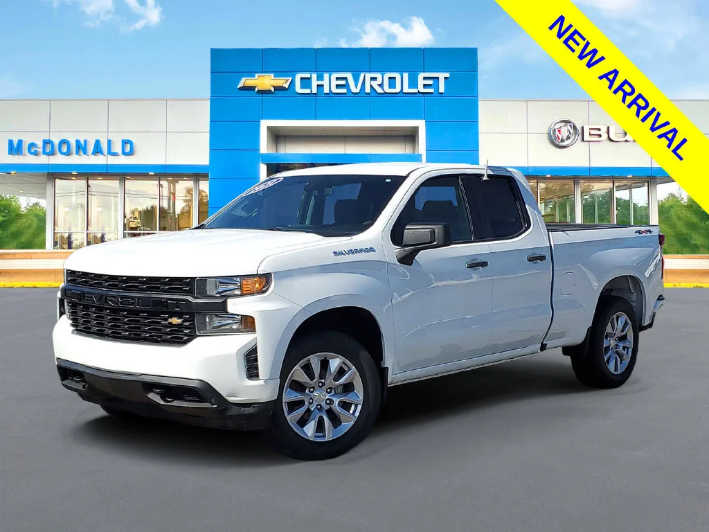 Used 2021 SUMMIT WHITE Chevrolet Work Truck image 1