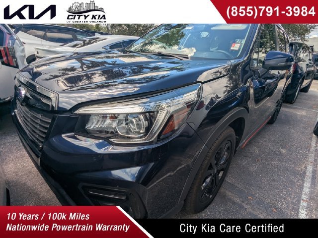 Used 2019 Blue Subaru Sport image 1