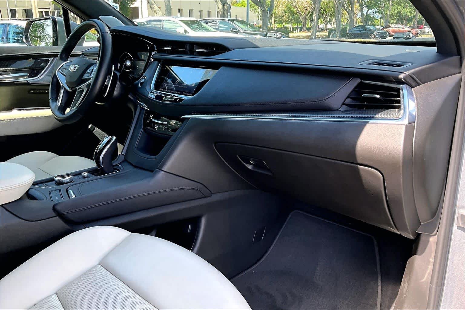 Used 2021 Satin Steel Metallic Cadillac AWD Sport image 19