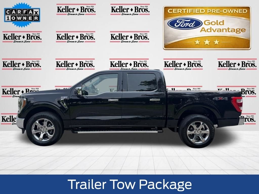 Certified Used 2023 Black Ford Lariat image 4