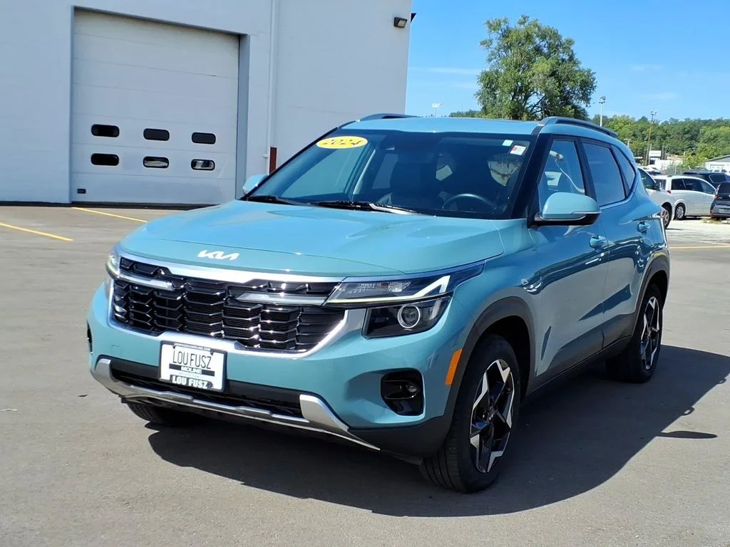 Used 2024 Blue Kia EX image 11