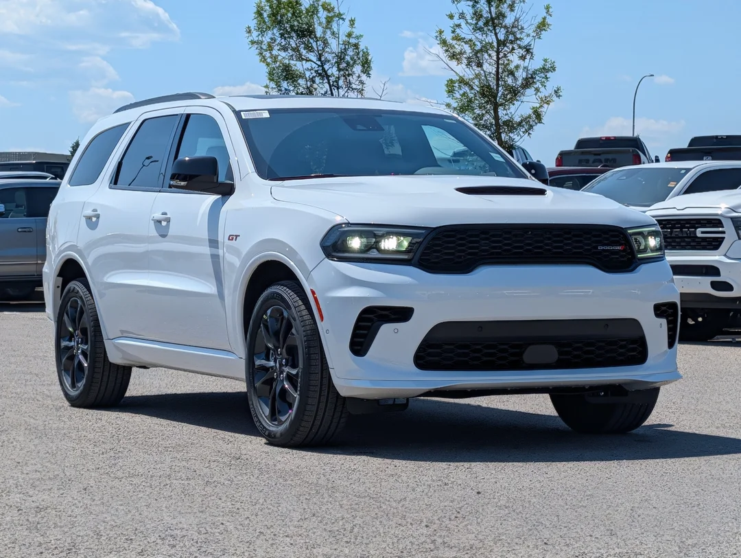 New 2026 White Dodge GT Plus - - AWD - 3.6L Pentastar V6 - 2nd Row Captain Chairs & More! image 2