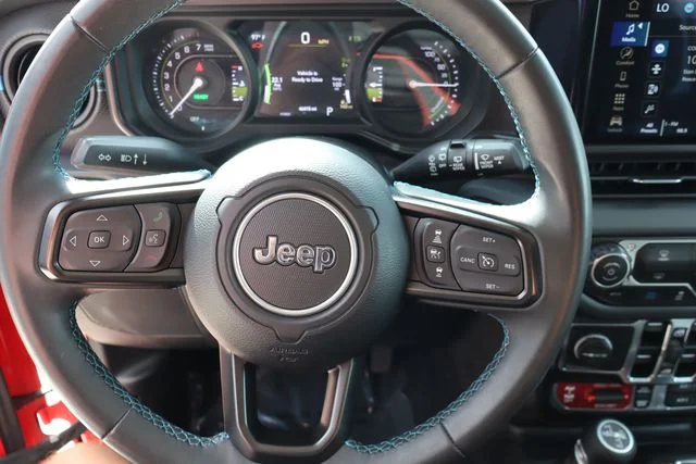 Used 2024 Red Clearcoat Jeep Rubicon 4xe image 30