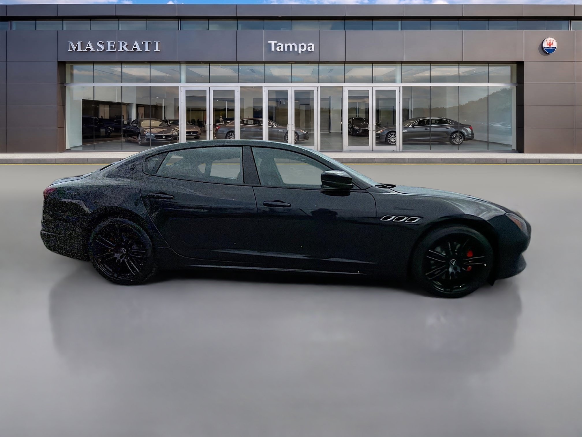 Used 2023 Nero Ribelle Mica Maserati Modena image 2