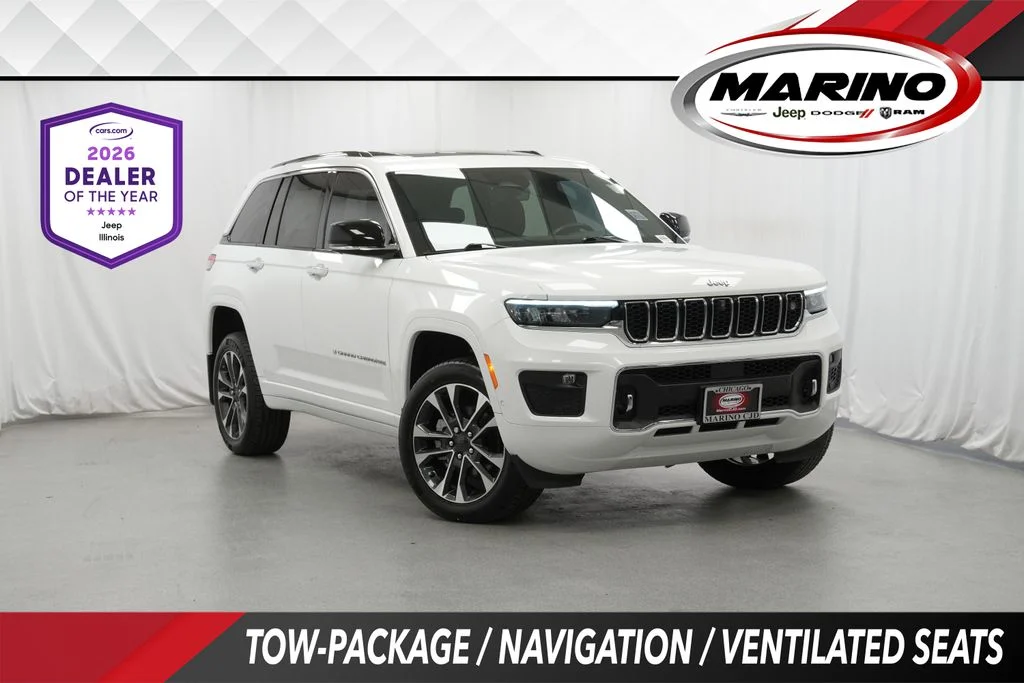 Certified Used 2023 White Jeep Overland image 1