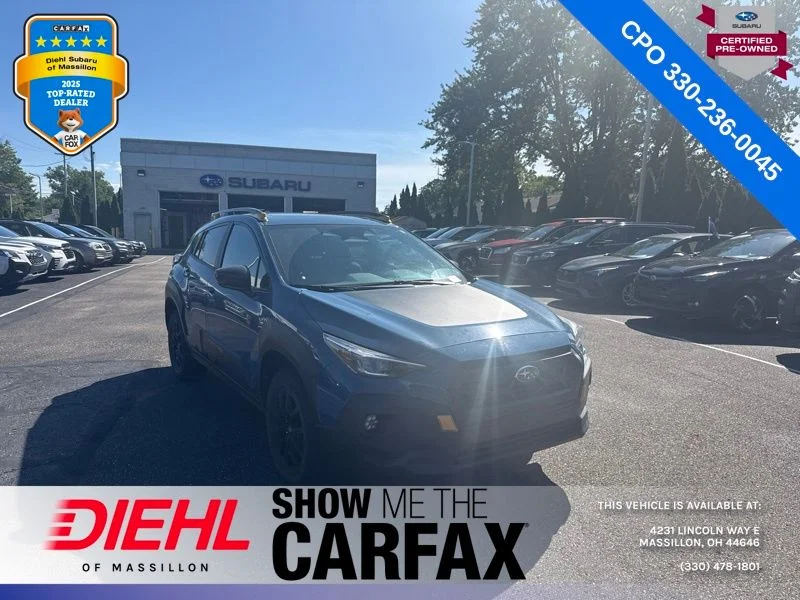 Used 2024 Blue Subaru Wilderness image 1