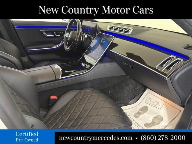 Certified Used 2021 White Mercedes-Benz S 580 image 17
