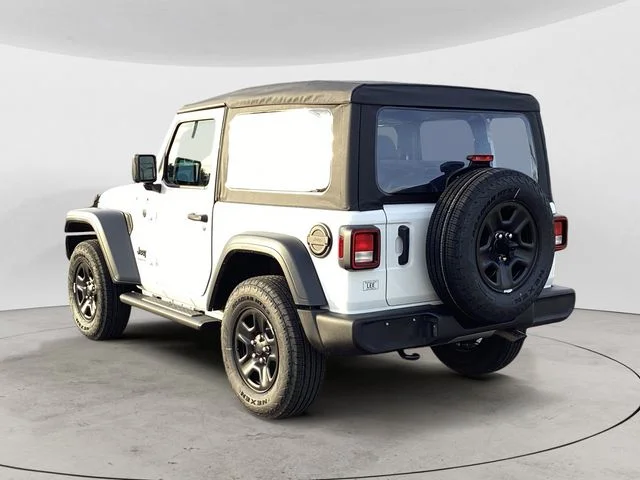 New 2026 Bright White Clearcoat Jeep 2-DOOR SPORT image 3