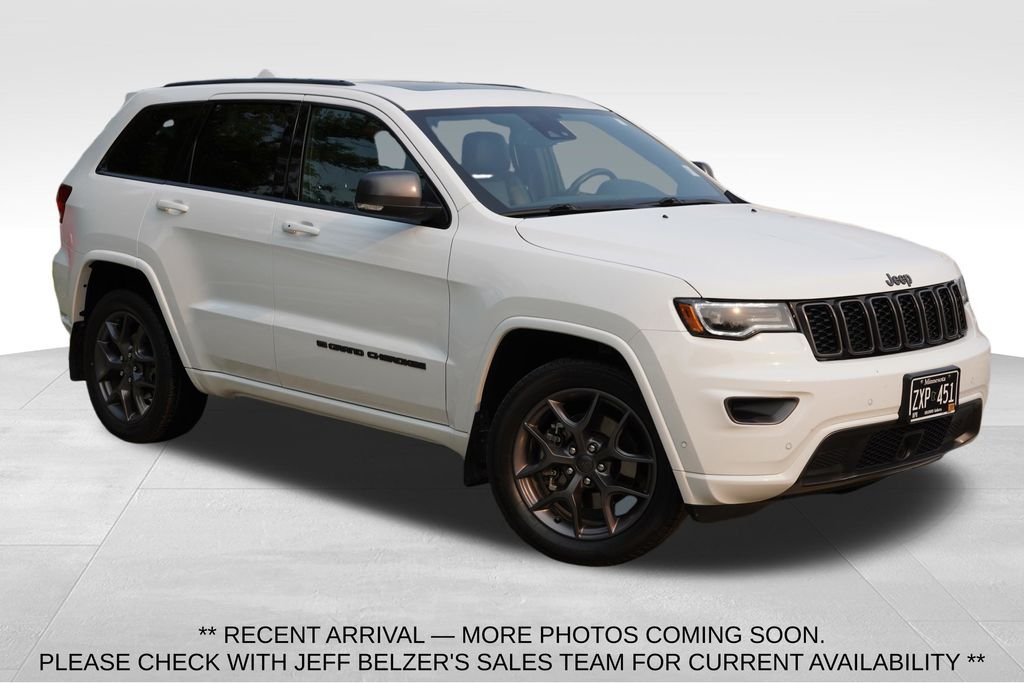 Used 2021 White Jeep 80th Anniversary Edition image 1