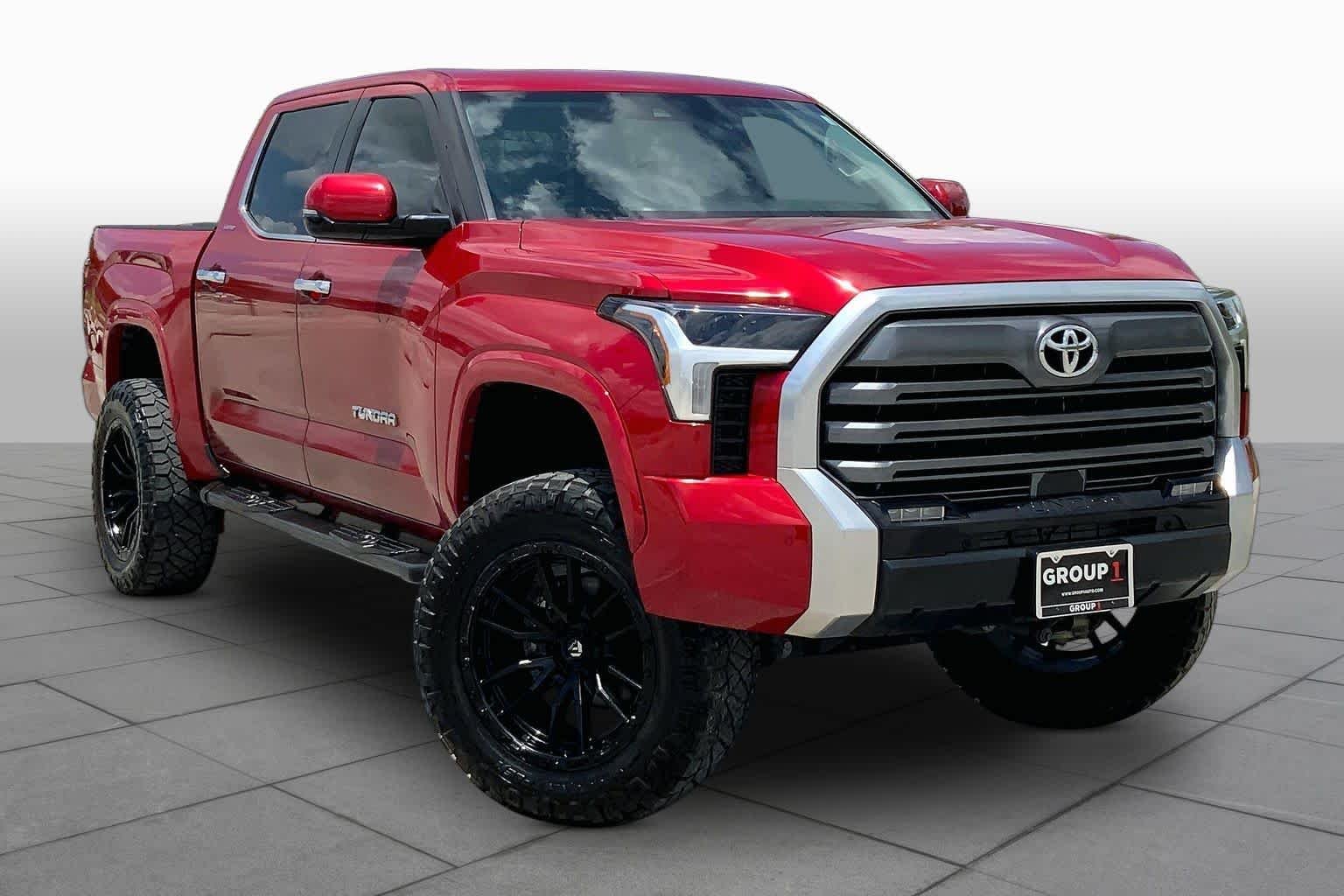 Used 2024 Supersonic Red Toyota Limited image 3