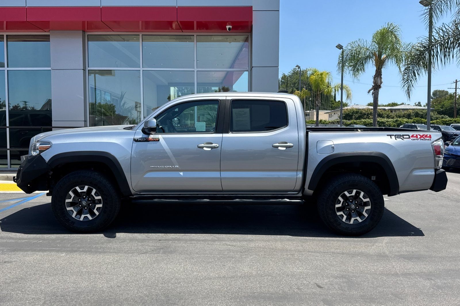 Used 2021 Silver Toyota TRD Off-Road image 8