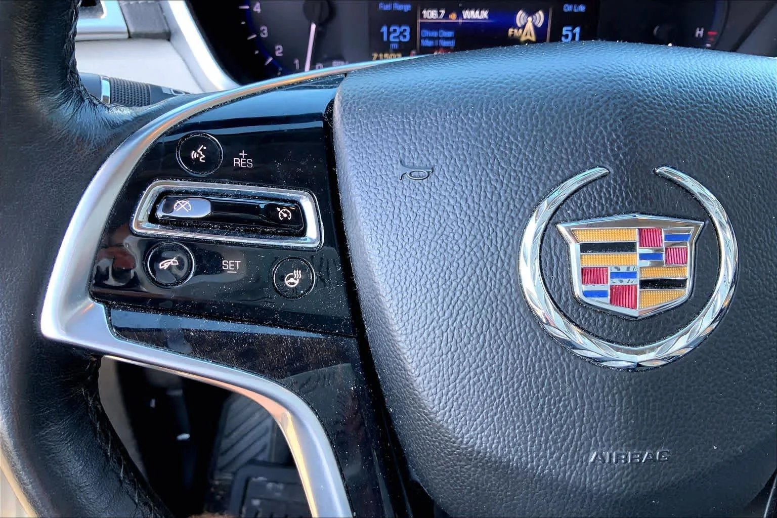 Used 2015 Platinum Ice Tricoat Cadillac Performance Collection image 24