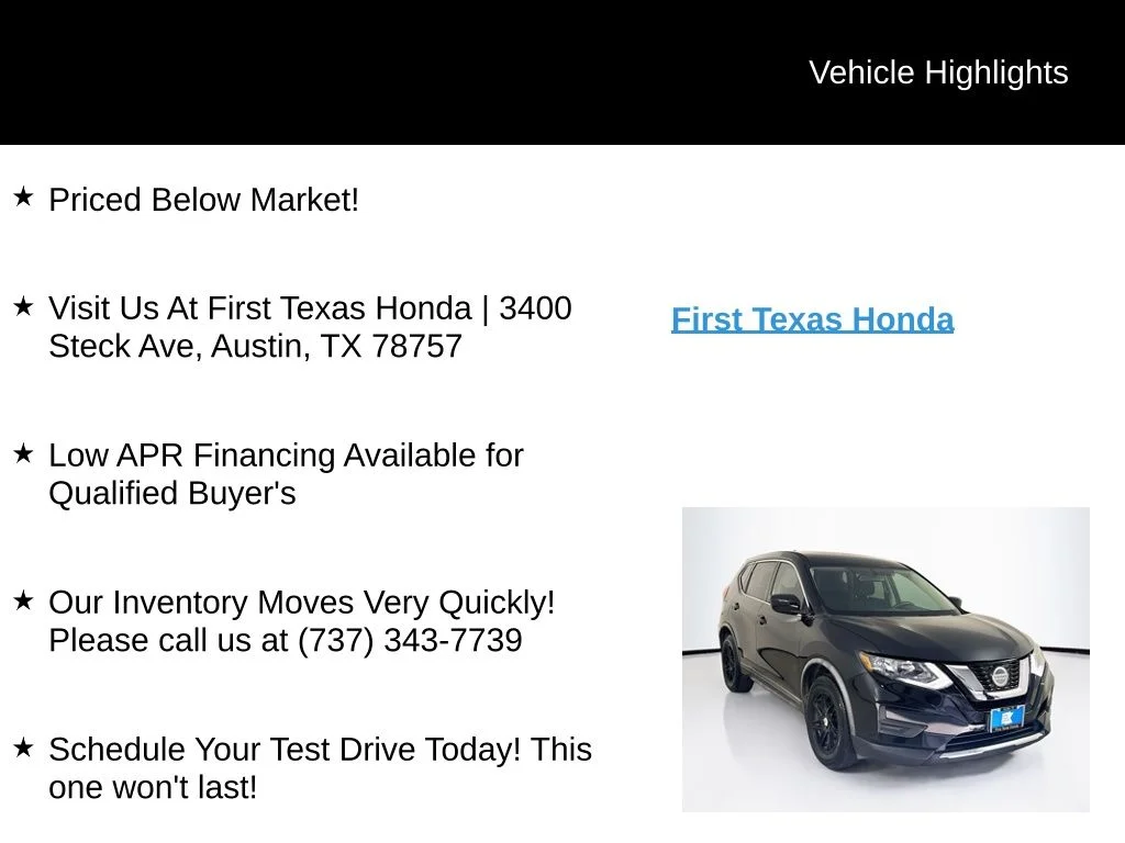 Used 2018 Magnetic Black Nissan S image 10