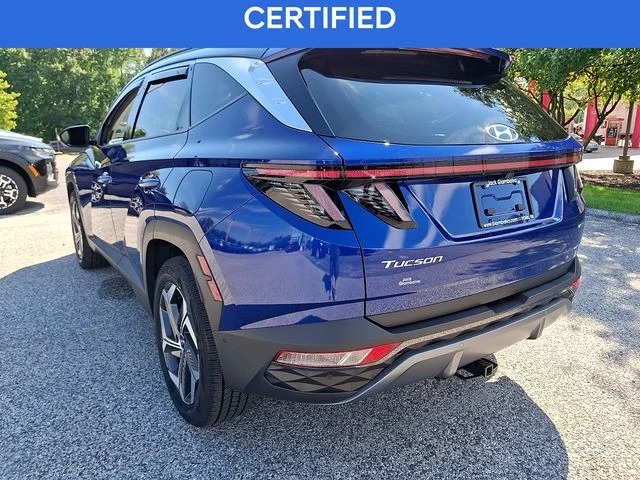 Certified Used 2024 Blue Hyundai Limited image 4