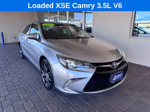 Certified Used 2017 Celestial Silver Metallic Toyota XSE V6 image 7