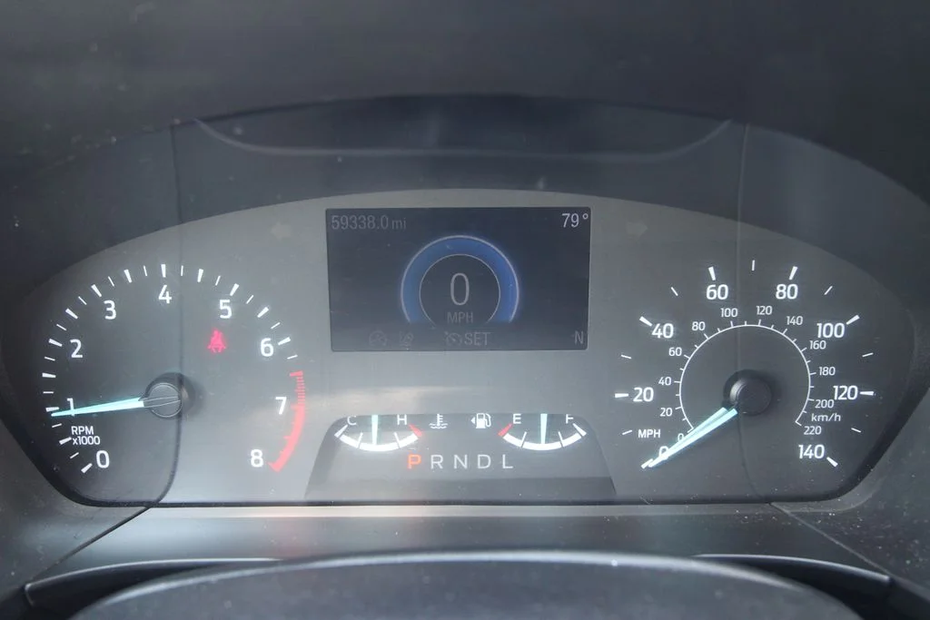 Used 2021 Red Ford SE image 45