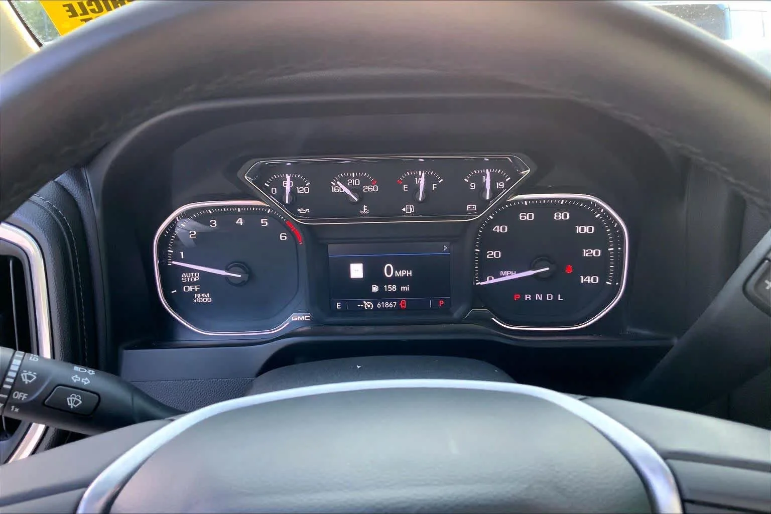 Used 2019 White Frost Tricoat GMC SLT image 23