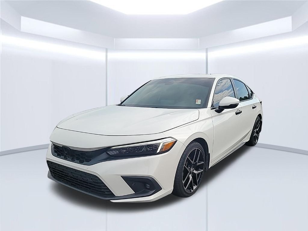 Used 2022 Platinum White Pearl Honda Sport Touring image 2
