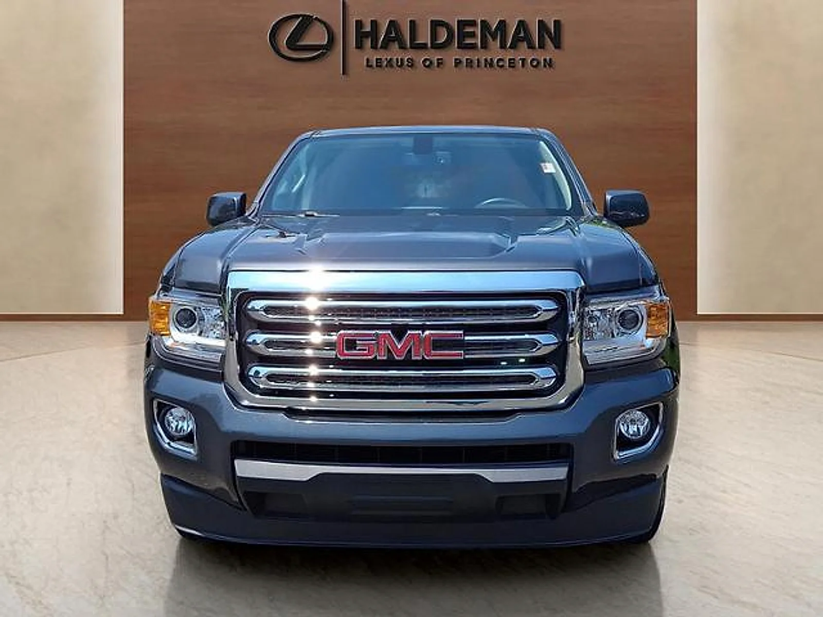 Used 2016 Cyber Gray Metallic GMC 2WD SLE image 2