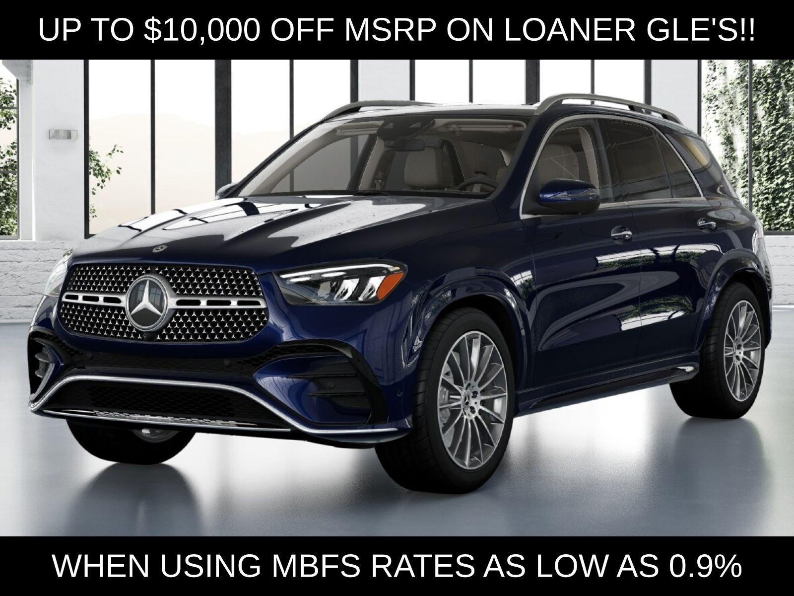 Used 2026 MANUFAKTUR Mystic Blue Metallic Mercedes-Benz GLE 450 image 1