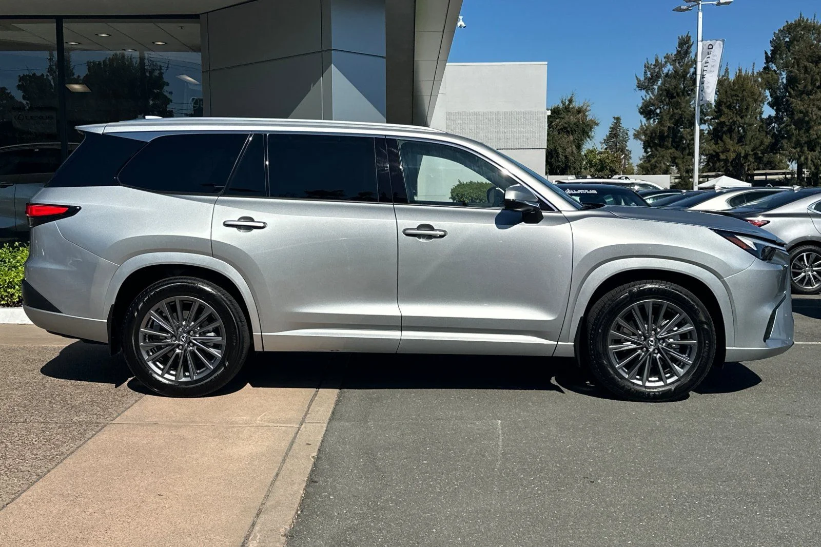 Certified Used 2025 Celestial Silver Metallic Lexus 350 image 3