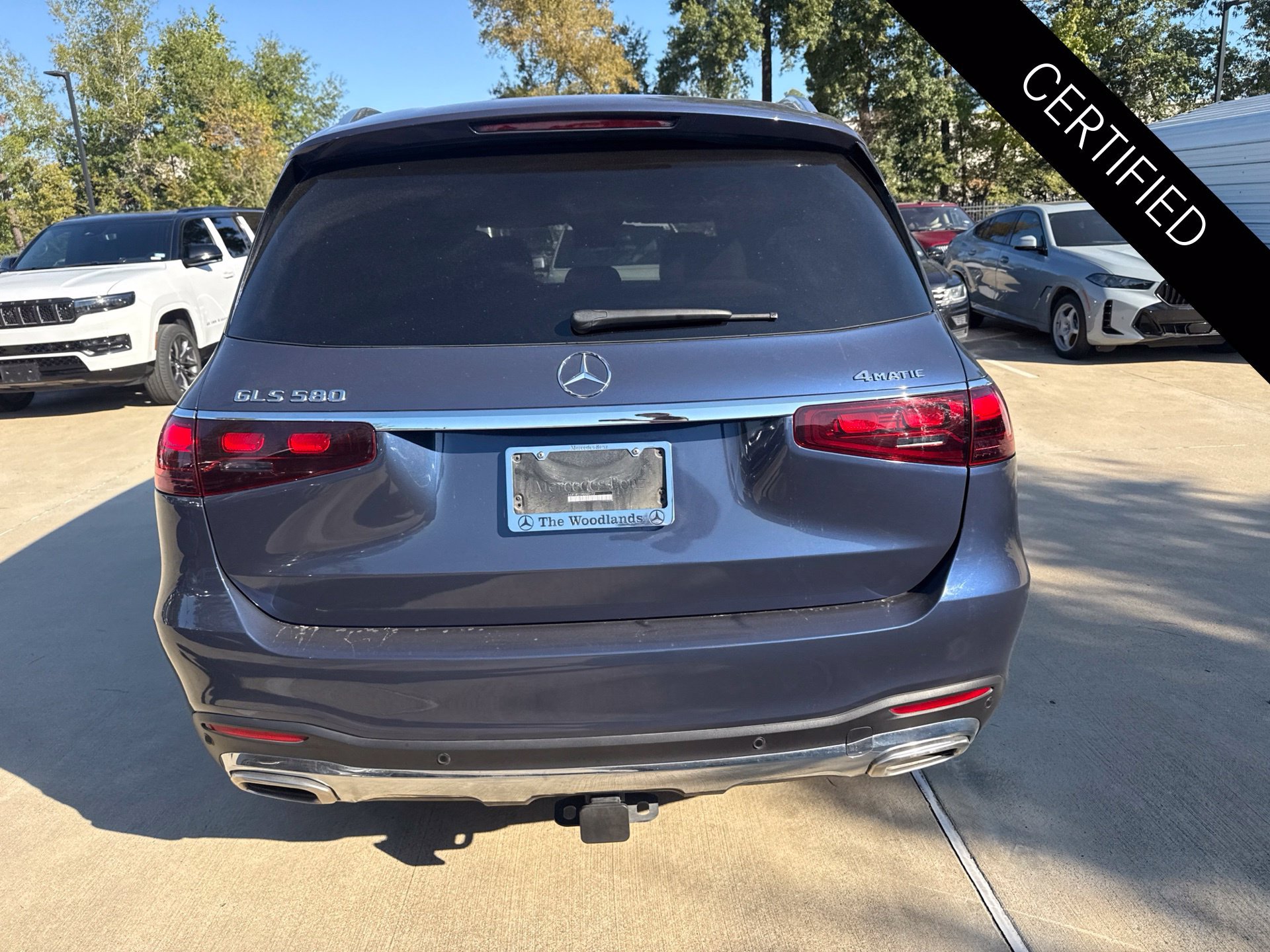Certified Used 2024 Twilight Blue Metallic Mercedes-Benz GLS 580 image 5