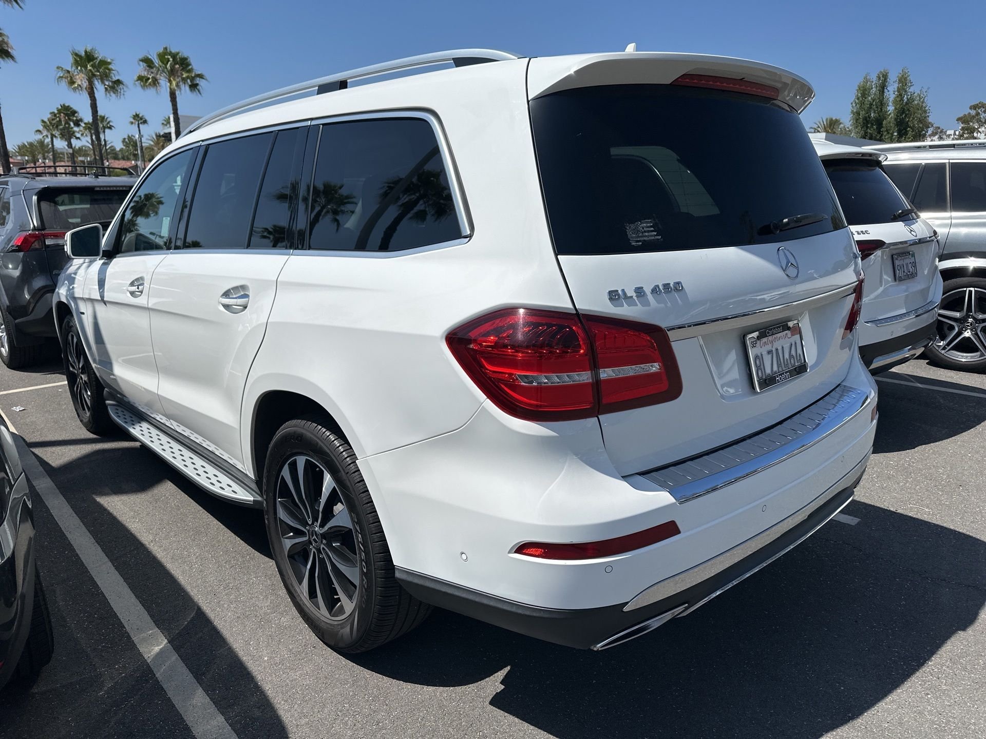Used 2019 White Mercedes-Benz GLS 450 image 10
