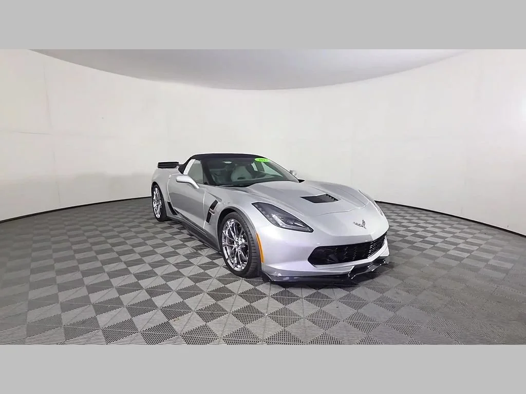 Certified Used 2019 Blade Silver Metallic Chevrolet Grand Sport 2LT image 53
