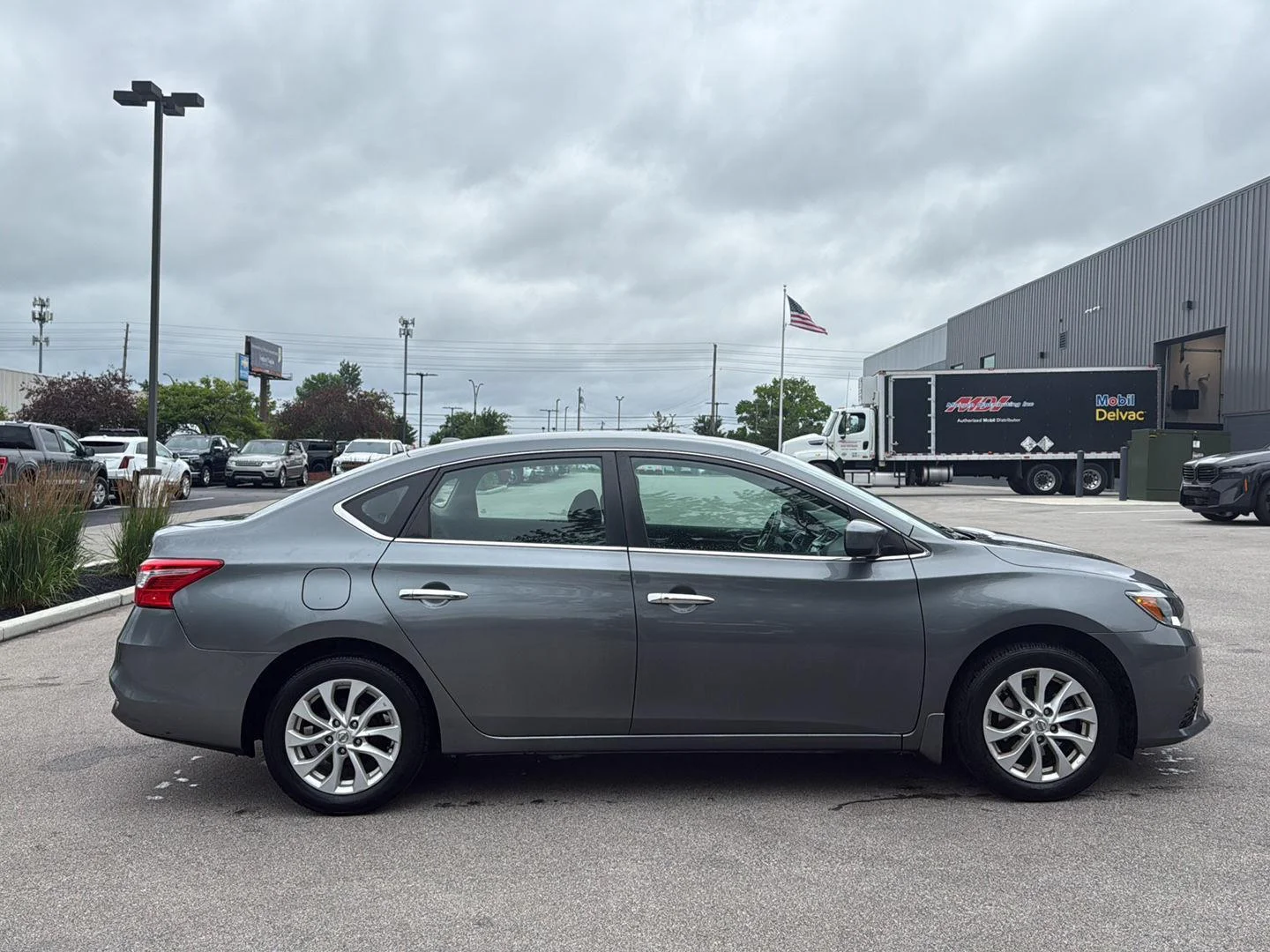 Used 2019 Nissan Sentra SV with VIN 3N1AB7AP0KL614882 for sale in Lafayette, IN