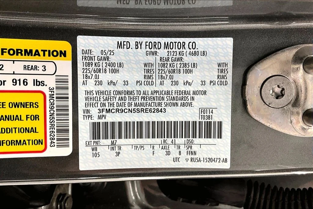 Certified Used 2025 Gray Metallic Ford Outer Banks image 35