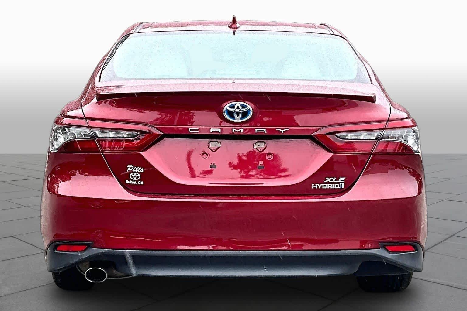 Used 2022 Ruby Flare Pearl Toyota Hybrid XLE image 5