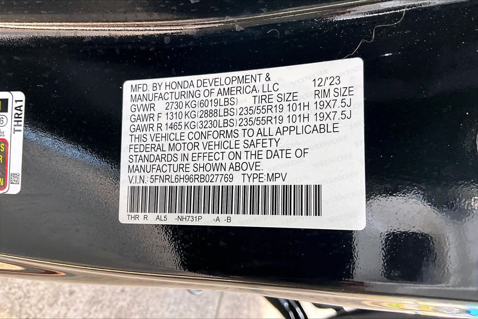 Certified Used 2024 Crystal Black Pearl Honda Elite image 35