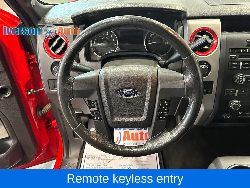 Used 2012 Race Red FORD 4WD SUPERCREW 145