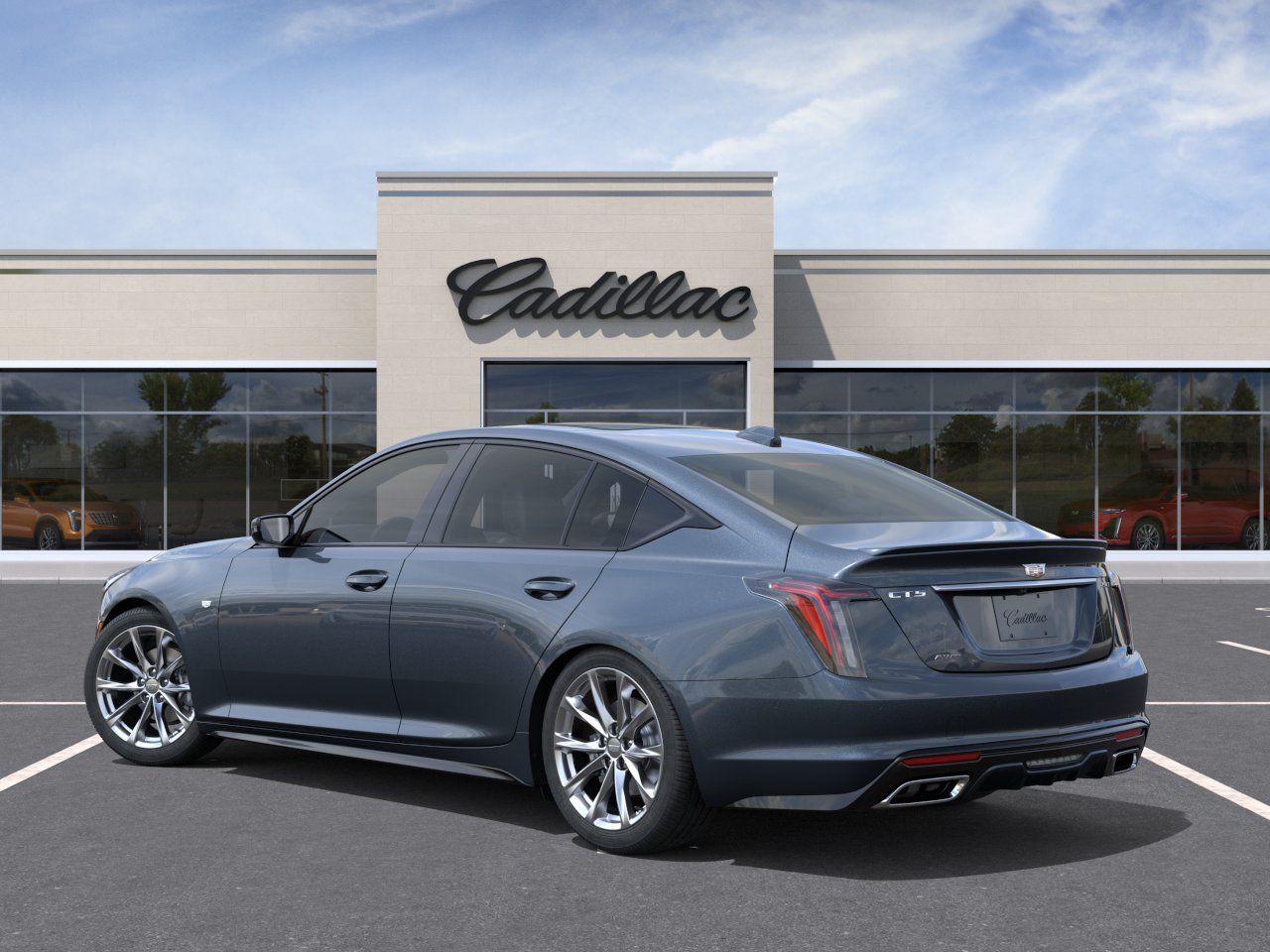 New 2026 Deep Space Metallic Cadillac Sport image 3