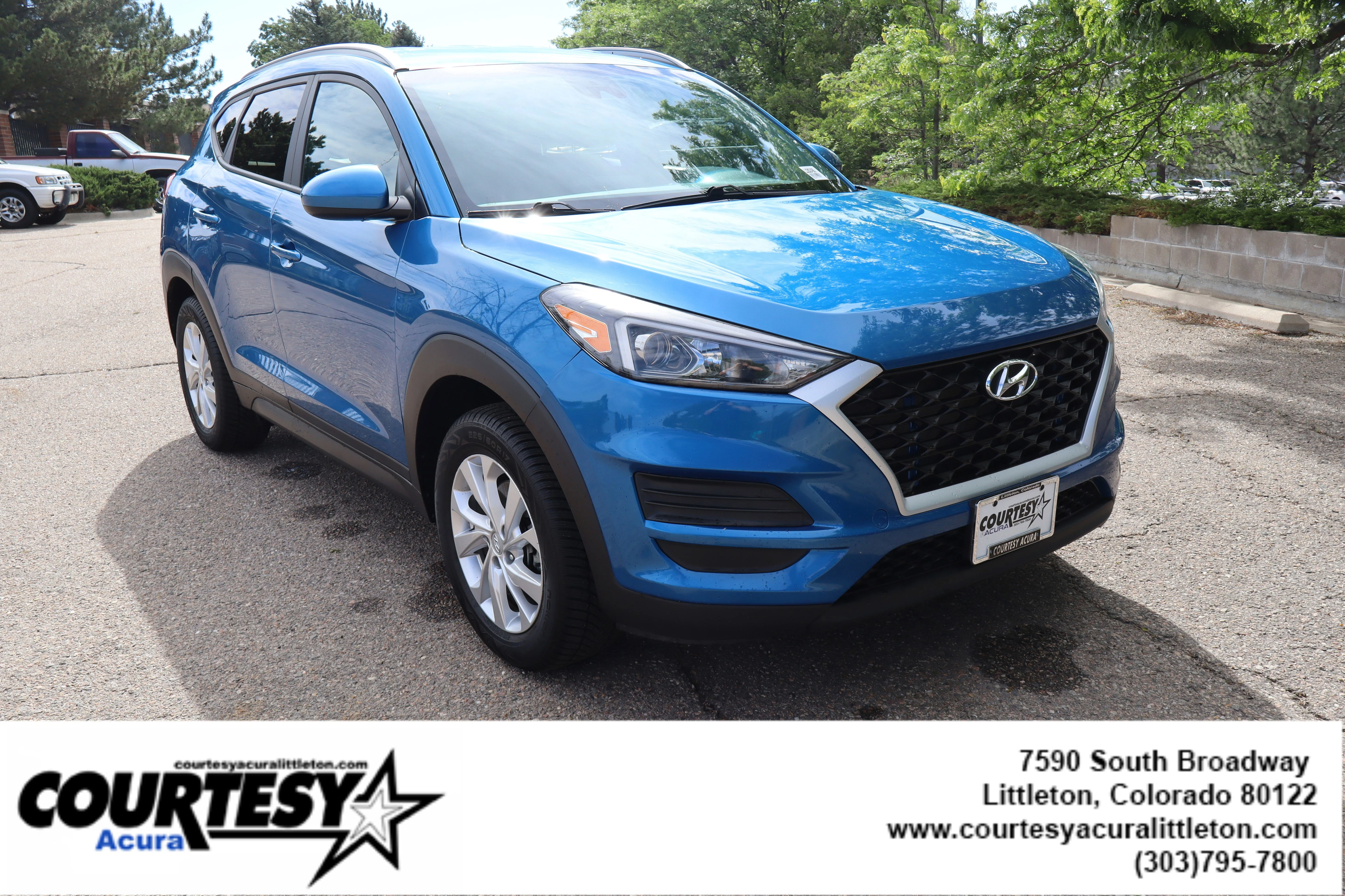 Used 2020 Aqua Blue Hyundai Value image 8
