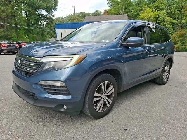 Used 2017 Blue Honda EX-L image 4